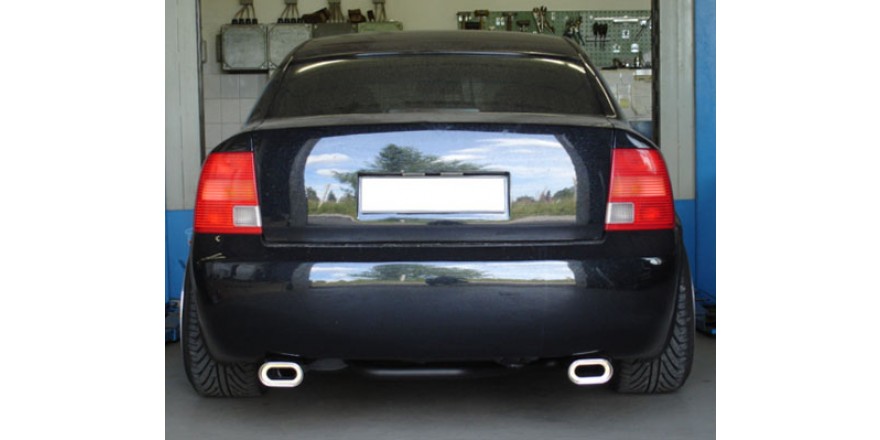 VW Passat 3B/ 3BG Einddemper Uitgang rechts/links - 135x80 Typ 5
