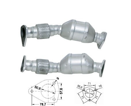 VW PASSAT 3B(G) 1.9TDi 1896 cc 96 Kw / 131 cv AVF Magnaflow CAT