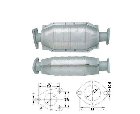 Rover 414 1.4i 16V 1396 cc 76 Kw / 103 cv Magnaflow CAT Bouwjaar