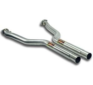 BMW E63 Coupè M6 5.0i V10 05 -> Supersprint Front pipes kit R.- 