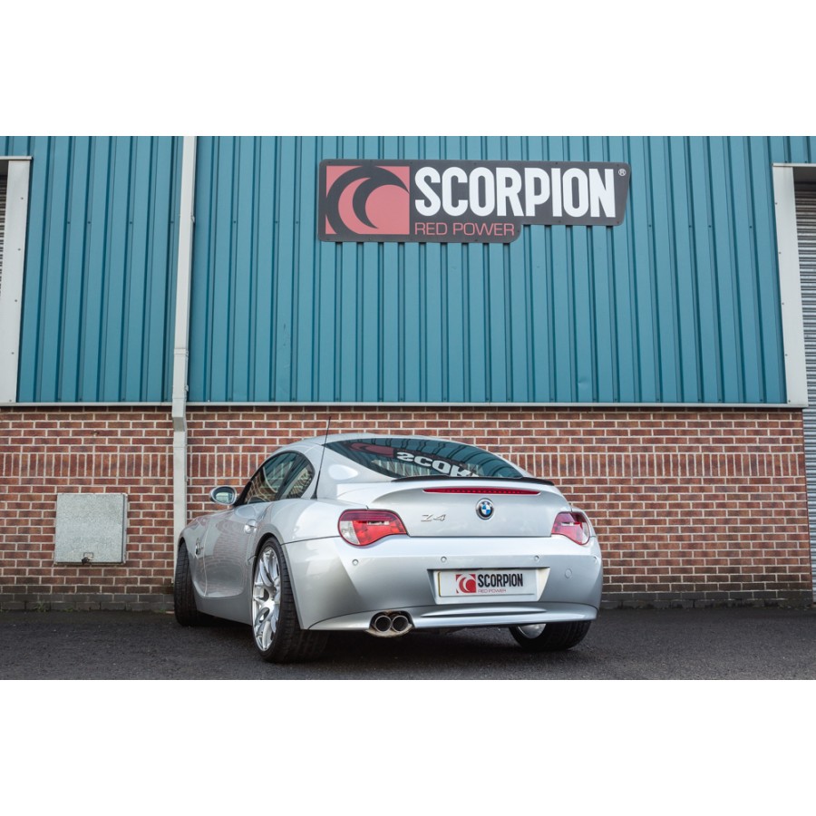 Scorpion uitlaat BMW Z4 E85 & E86 gepolijst