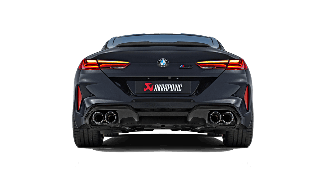 Akrapovic BMW M8 (F91, F92) met Gpf – “Slip On” Titanium Uitlaat Systeem