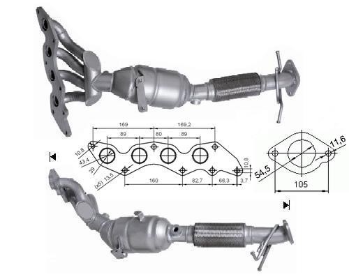 Ford FOCUS 1.8i 16V Flexifuel 1798 cc 92 Kw / 125 cv Q7DA Magnaf