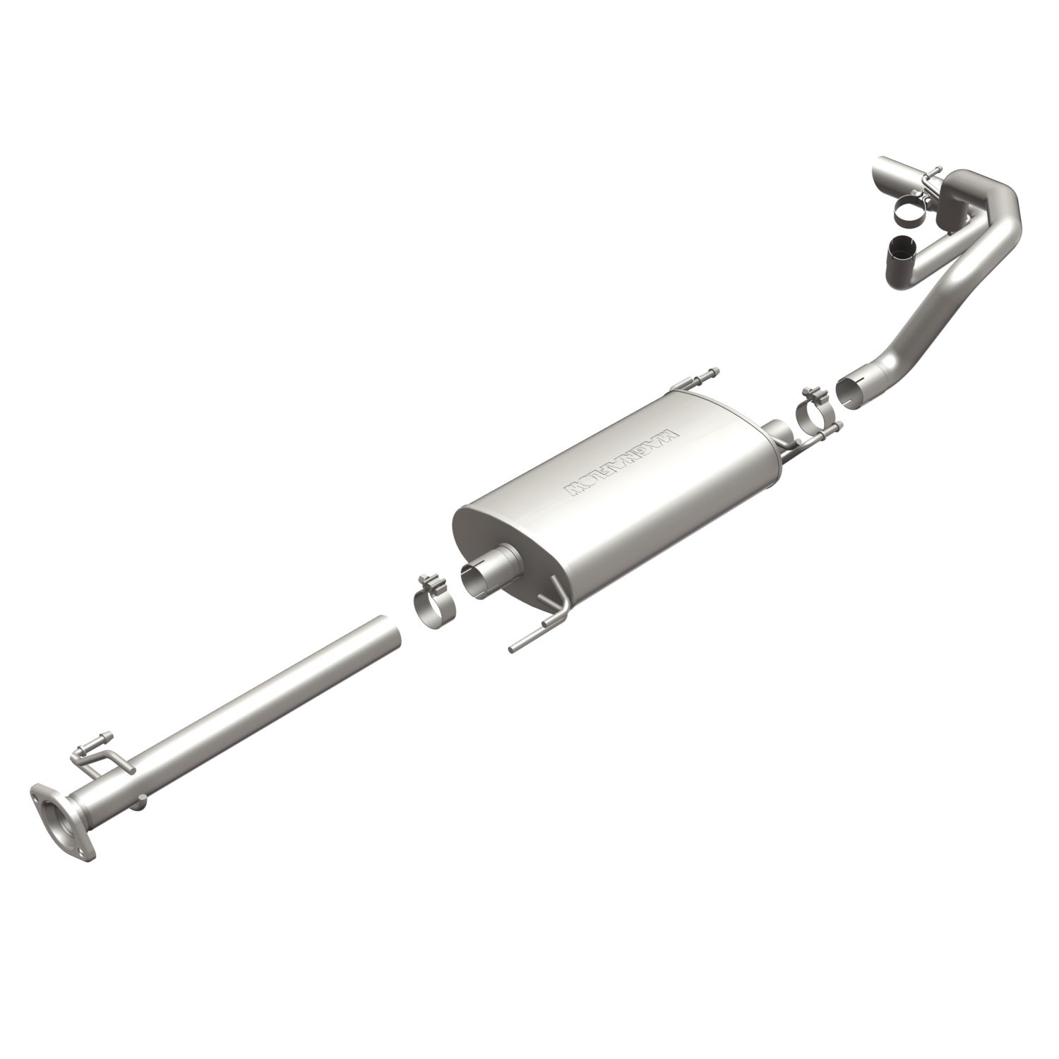 Toyota Cat-Back 2010 Toyota 4-runner 4.0L Magnaflow Cat-Back