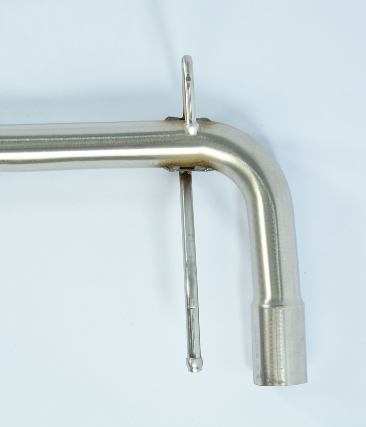 695 ABARTH 1.4T "Tributo Ferrari" (180 Hp) 2009 Rear pipe kit Right - Left (Muffler delete)