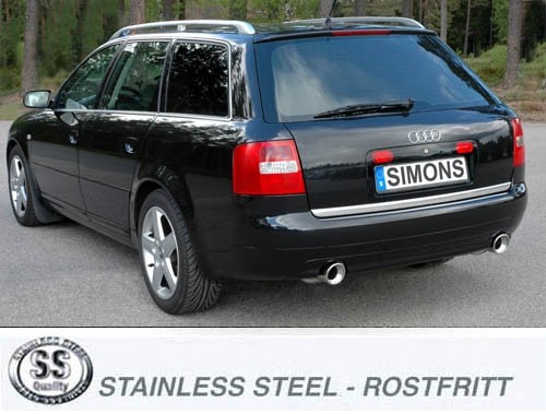 Simons EinddemperUitlaatsysteem Audi A6 Quattro 5C 2002>