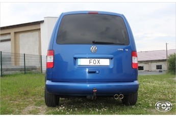 VW Caddy III Einddemper eenzijdig - 2x80 Typ 17 FOX