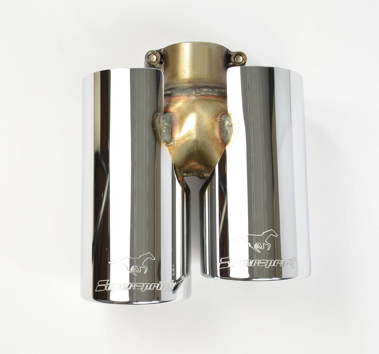AUDI A3 8VA Sportback 2.0 TDI (150 Hp) 2012 Endpipe kit 4 exit OO 80 Right+ OO 80 Left