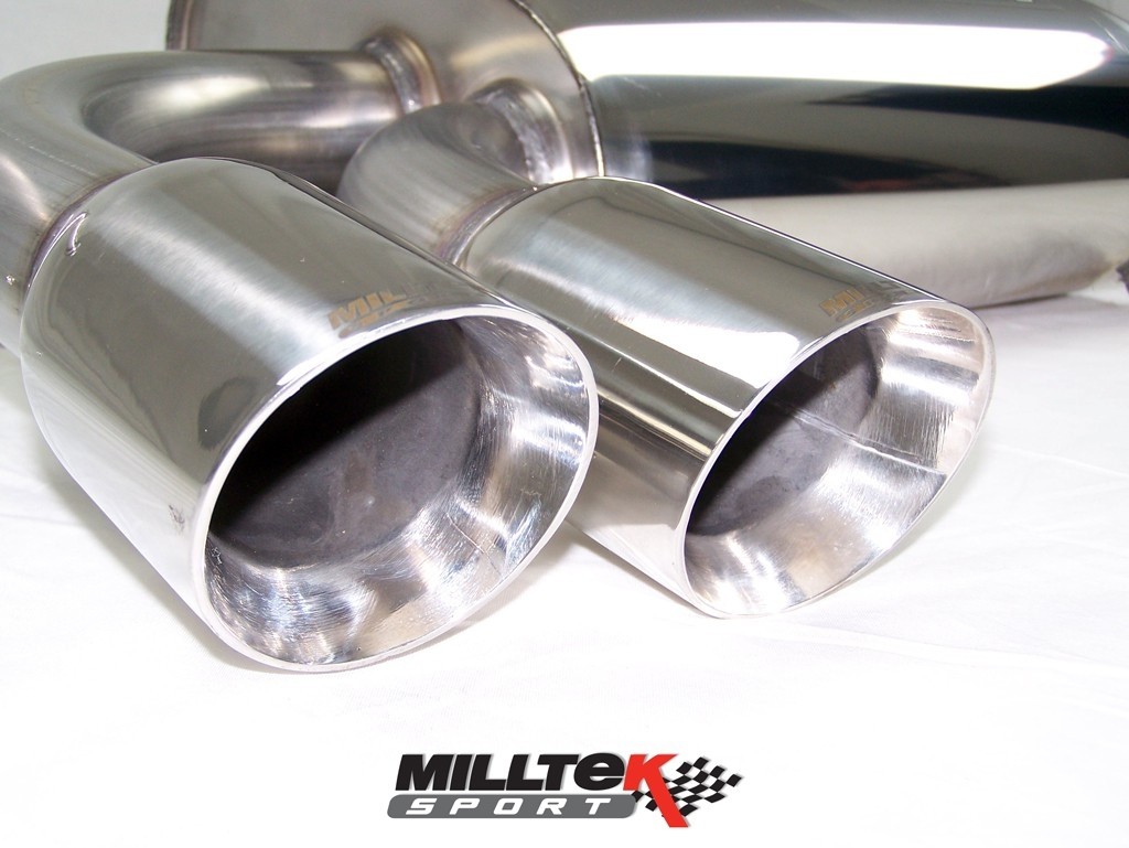 Milltek VW Golf VI GT 1.4 TSI cat-back systeem met dubbel 80mm G