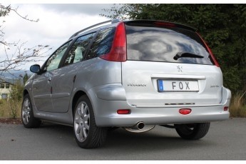 Peugeot 206 SW Einddemper - 106x71 Typ 32 FOX