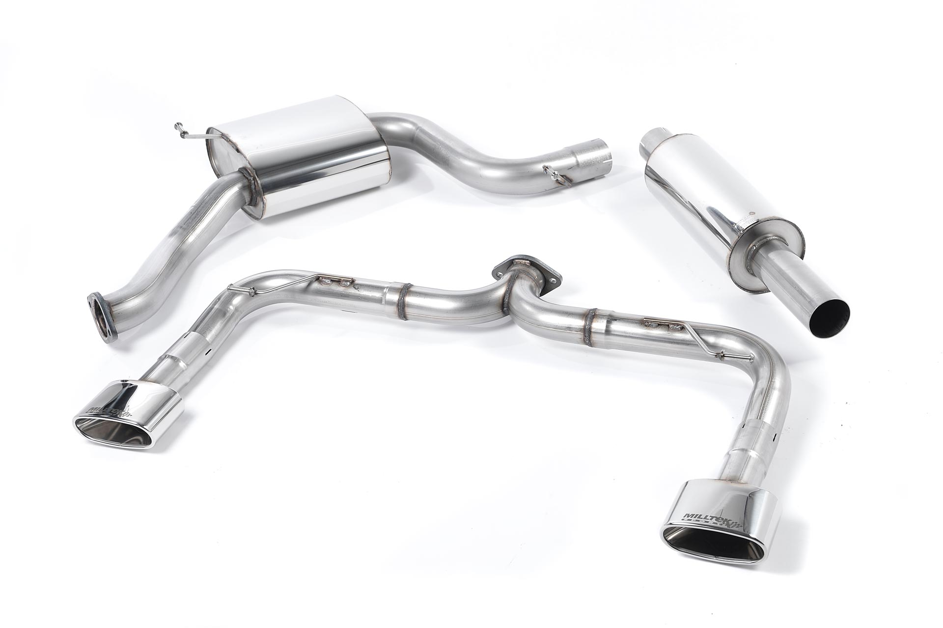 Seat Leon Cupra 280 & 290 2.0 TSI CAT-BACK Luider Polished Oval Tips