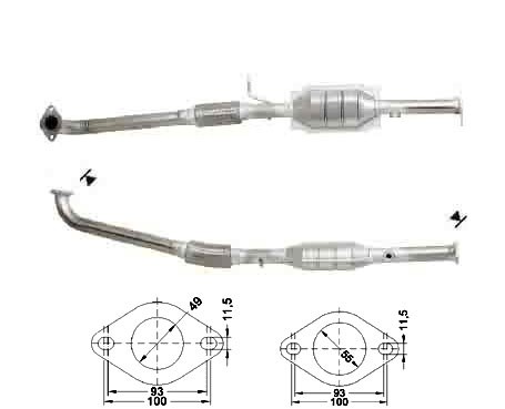 Rover 25 1.1i 1120 cc 44 Kw / 60 cv 11K8 >| Ch Nº2D610560 Magnaf