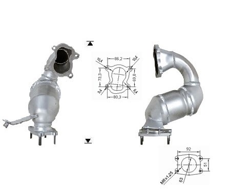 Mitsubishi CARISMA 1.9TD DID 1870 cc 75 Kw / 102 cv F9Q1 Magnafl