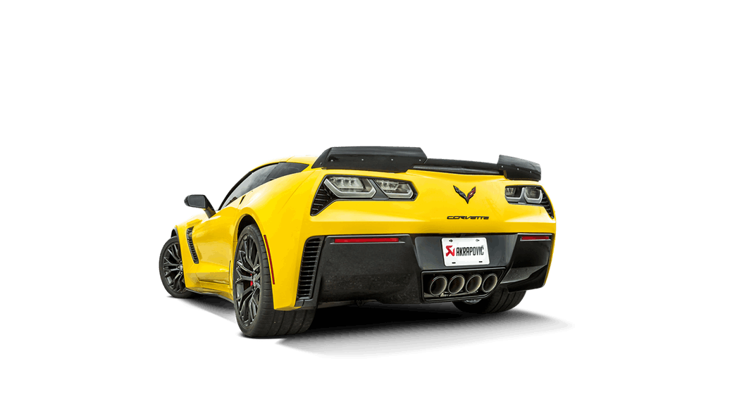 Akrapovic Chevrolet Corvette Stingray (C7) Slip On Titanium Uitlaat Systeem