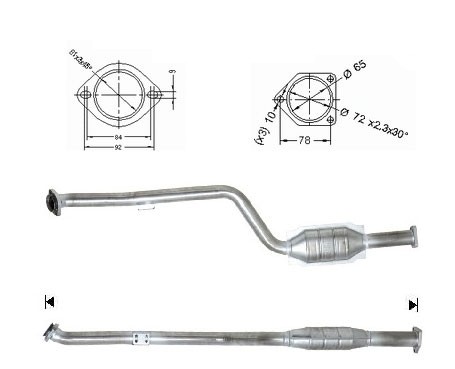 Mercedes C230 Kompressor 1796 cc 141 Kw / 192 cv 271948 W203 Mag