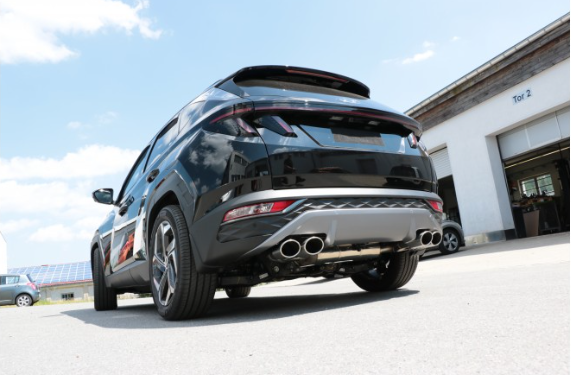 Hyundai Tucson NX4E final silencer right/left - 2x115x85 type 32