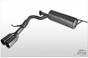 Mitsubishi L200 Typ KAOT Clubcap 2-trg. Einddemper Sidepipe - 2x