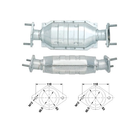 Mazda 323 F 2.0i V6 24V 1995 cc 106 Kw / 144 cv KF Magnaflow CAT