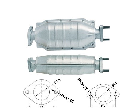 Mitsubishi COLT 1.6i 16V 1597 cc 83 Kw / 113 cv 4G92 Magnaflow C