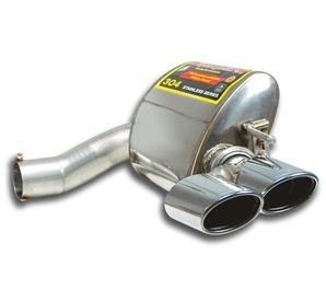 MERCEDES W212 E 63 AMG V8 09 –› Supersprint Rear exhaust R. 120x