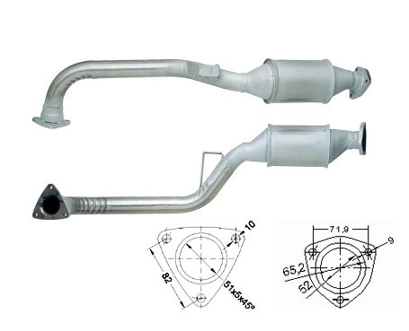 Audi 100 2.6 V6 2598 cc 110 Kw / 150 cv ABC Magnaflow CAT Bouwja