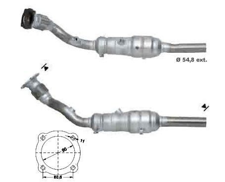 Audi A3 1.8i 20V Turbo 1781 cc 110 Kw / 150 cv AUM Magnaflow CAT