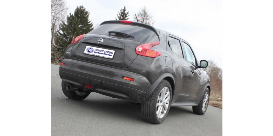 Nissan Juke - F15 Einddemper - 1x90 Typ 25 FOX