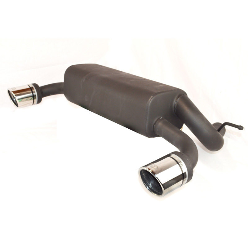 Dubbele Sportuitlaat  BMW 3-Serie F30 Sedan 320i/320iX 135kW 2012-2015 (incl. M-Pakket) 90mm