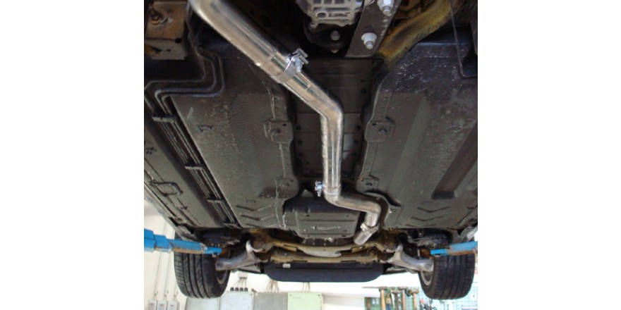 Opel GT Verbindingsbuis ESD/ Kat 70mm met Flexstuk FOX