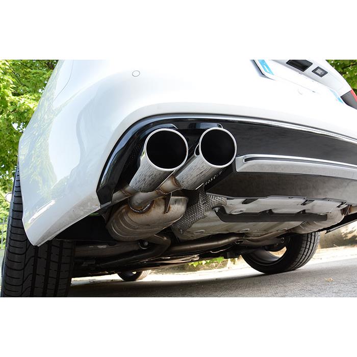 AUDI A6 C7 4G (Sedan + Avant) QUATTRO 3.0 BiTDI V6 (313 Hp) 2012 -> 2014 Endpipe kit 100x75 Right +