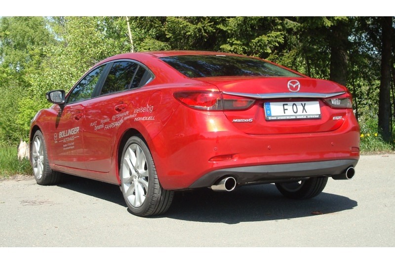 Einddemper Mazda 6 2,2d Duplex 1x100 rond