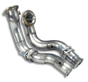 BMW E92 Coupè 335i Bi - turbo ( 306 pk ) 06 –› Supersprint Pipes