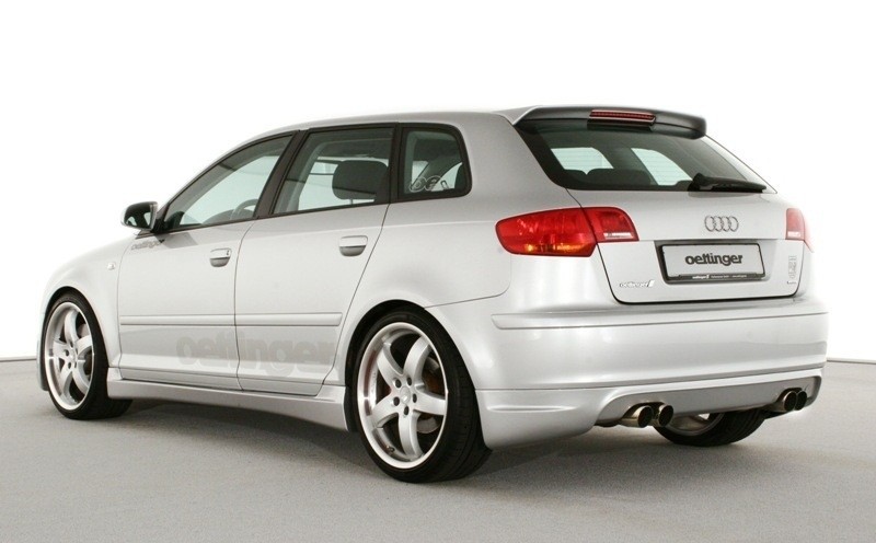 Einddemper Audi A3 8P Sportback 2.0 TFSI Duplex Oettinger