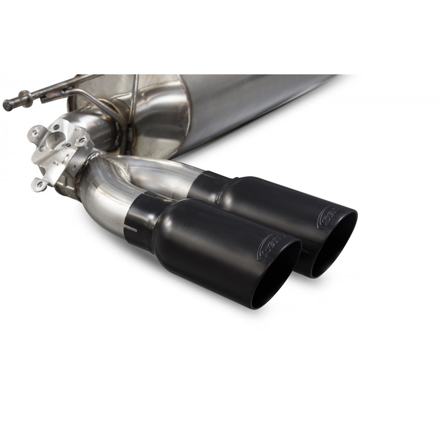 BMW 2 Series F87 M2 Non-GPF Model Cat-back system with electronic valve Scorpion