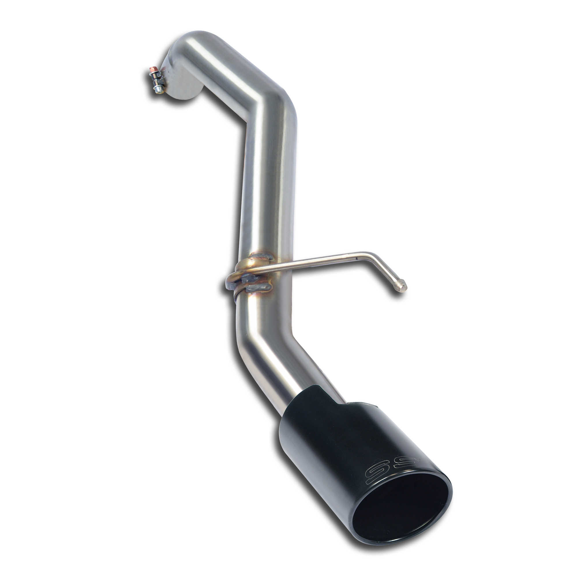 595 ABARTH 1.4T "Turismo" (165 Hp) "Monotubo" 2016 Rear pipe O100 BLACK