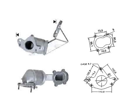 Nissan INTERSTAR 1.9TD DCI 1870 cc 60 Kw / 82 cv F9Q Magnaflow C