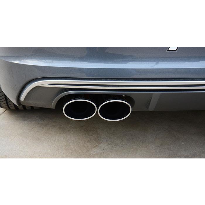 AUDI A3 8V Sedan Facelift 2.0 TFSI (190 Hp) 2016 Endpipe kit 100x75 Right + 100x75 Left