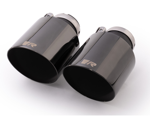 VW Golf 8 GTI Clubsport Sierstukken 115 mm Black Chrome