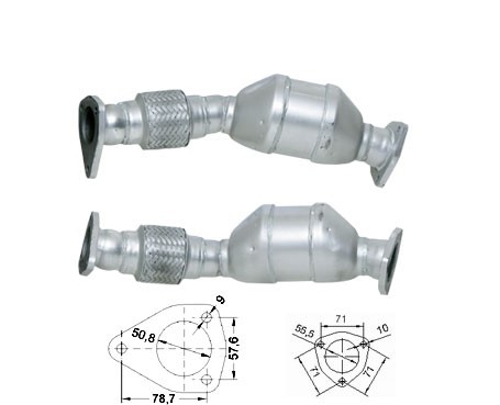 Audi A4 1.9TDi 1896 cc 85 Kw / 115 cv AJM Magnaflow CAT Bouwjaar