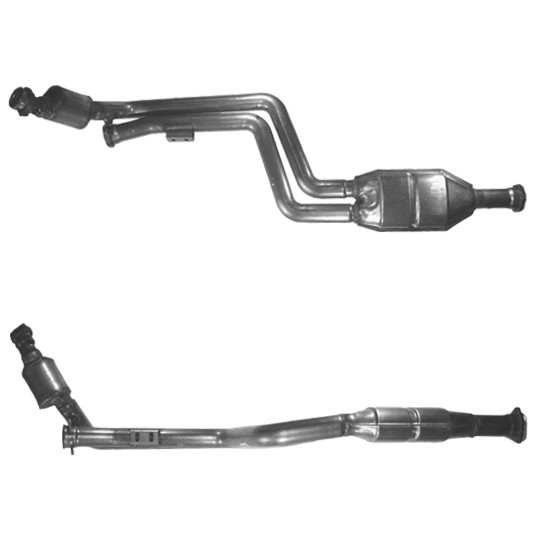 Mercedes CLK430 4.3 (C208) V8 (right hand; single exit) Magnaflo