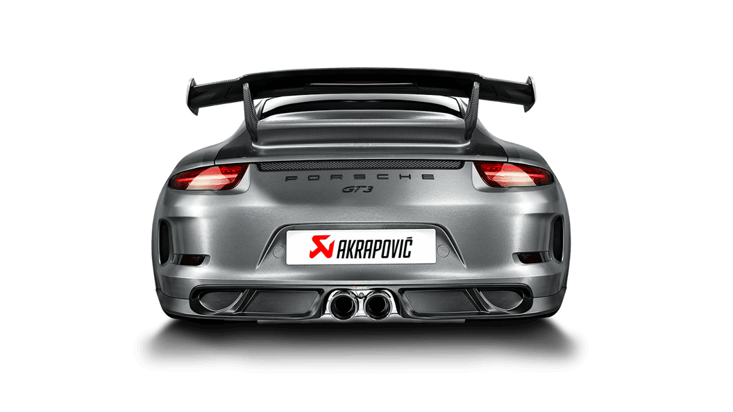 Akrapovic Porsche 911 GT3 / RS (991) “Slip On” Titanium Exhaust