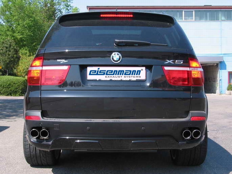 Rear Muffler  Bmw X Exhaust Systems