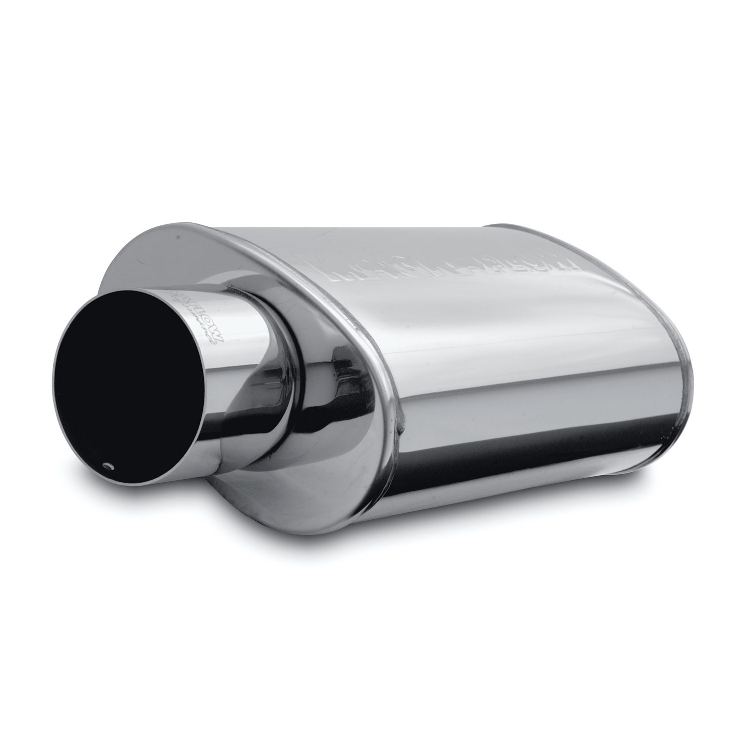 Muffler W/Tip Mag SS 14X5X8 2.25/4. Magnaflow Demper 