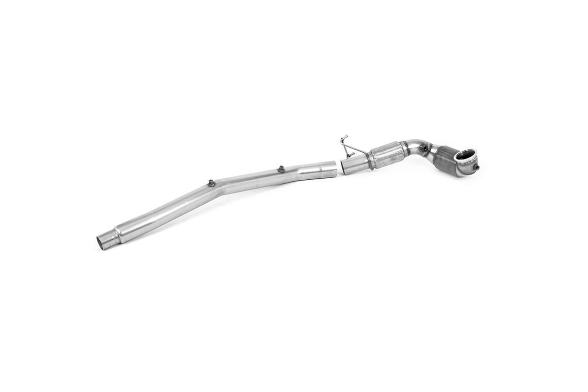 Milltek VW Golf MK8 / Audi S3 8Y 2.0 TSI 320PS  Large Bore Downpipe and Hi-Flow Sports Cat