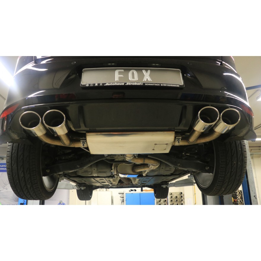 VW Golf VII - R 4-Motion 2.0l Einddemper 2x115x85 Typ 44 Duplex