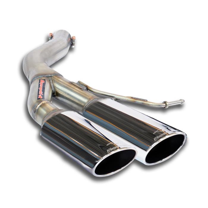 AUDI A6 C7 4G (Sedan + Avant) 2.0 TDI (177 - 190 Hp) 2011 -> 2014 Rear pipe Left 100x75 (Muffler del