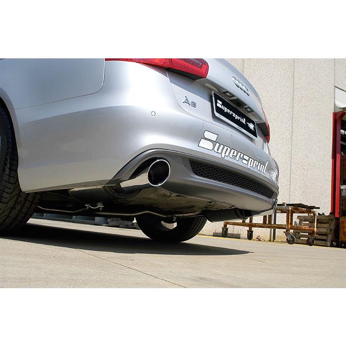 AUDI A6 C7 4G (Sedan + Avant) 2.0 TDI (177 - 190 Hp) 2011 -> 2014 Rear exhaust Right O100