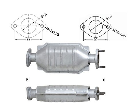 Mitsubishi CARISMA 1.6i 16V 1597 cc 73 Kw / 99 cv 4G92 Magnaflow