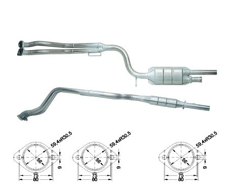 Mercedes 220E 2199 cc 110 Kw / 150 cv W124 Magnaflow CAT Bouwjaa
