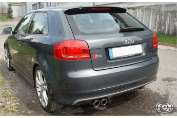 Audi S3 8P Einddemper - 2x90 Typ 17 FOX